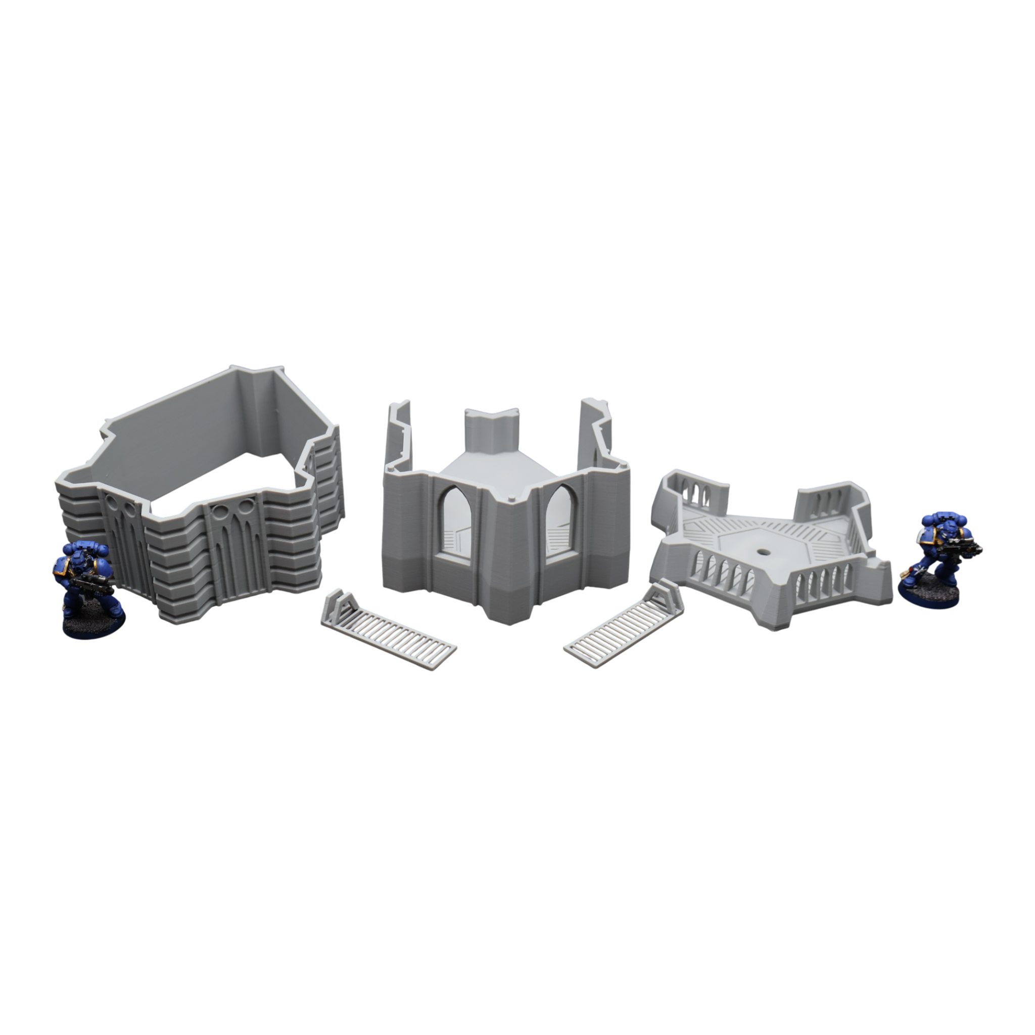 Base Tower Corner - 28mm Wargaming Scatter Terrain Scenery Tabletop Miniature