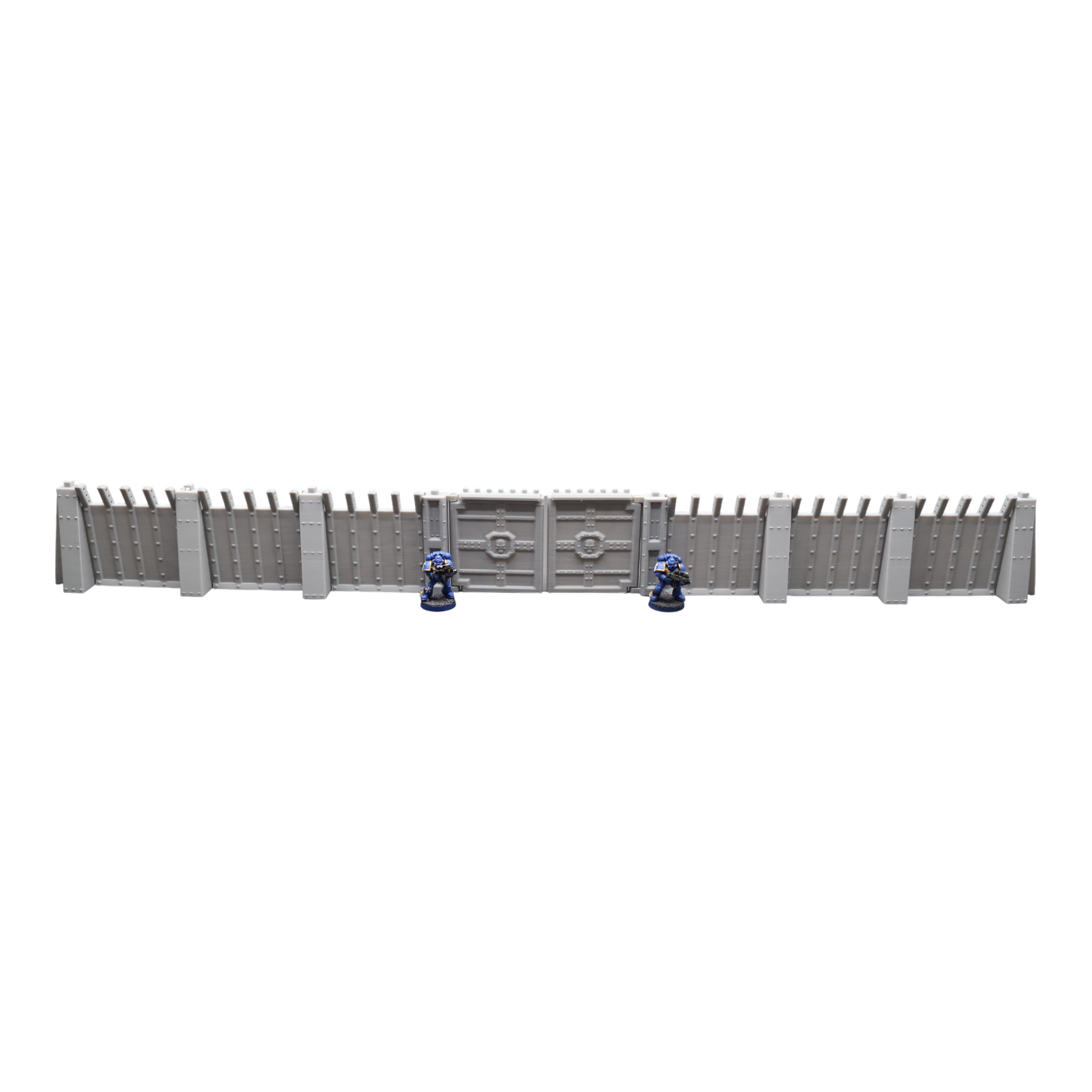 Command Station Secuity Walls - 28mm Wargaming Scatter Terrain Scenery Tabletop