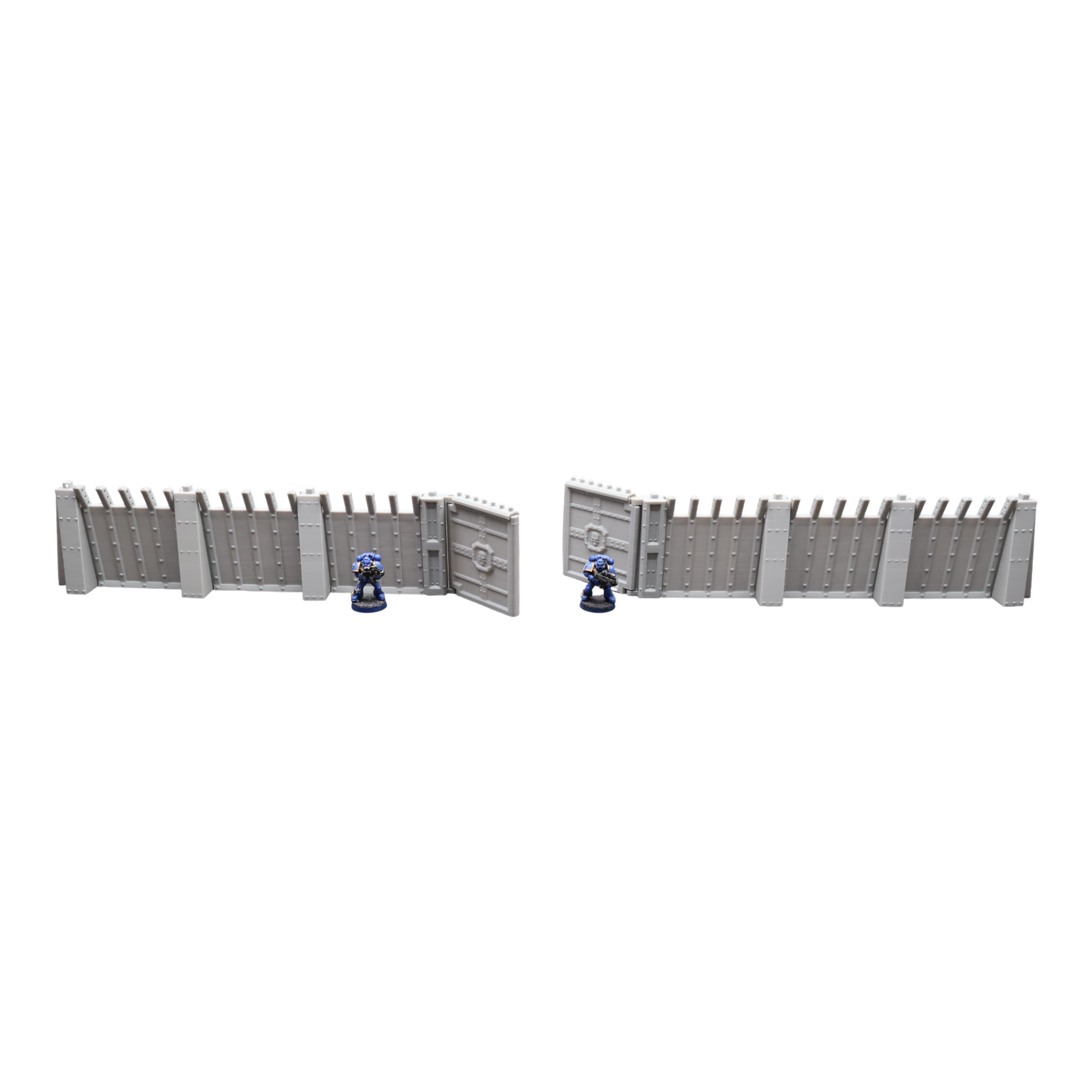 Command Station Secuity Walls - 28mm Wargaming Scatter Terrain Scenery Tabletop