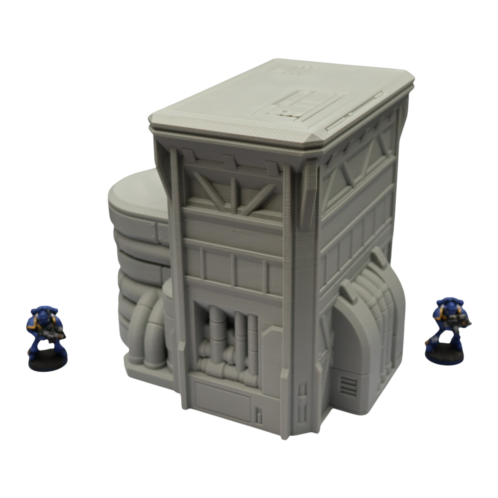 Fuel Station #1 - 28mm Wargaming Scatter Terrain Scenery Tabletop Grimdark