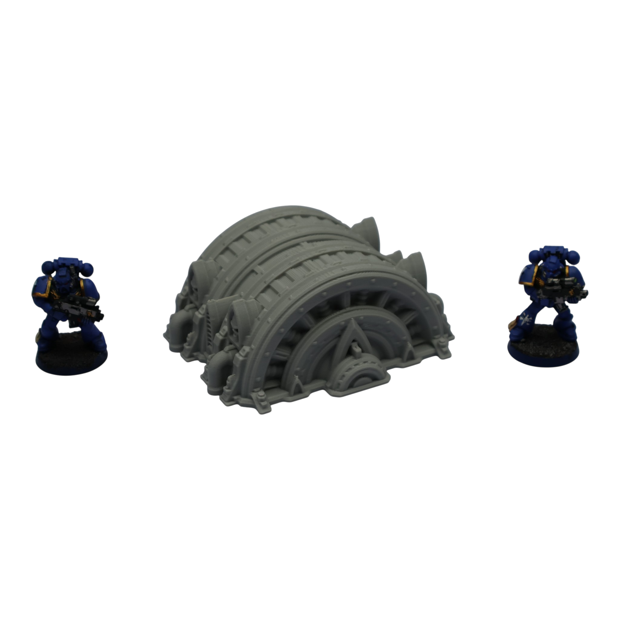 Dual Turbine - 28mm Wargaming Scatter Terrain Scenery Tabletop Grimdark