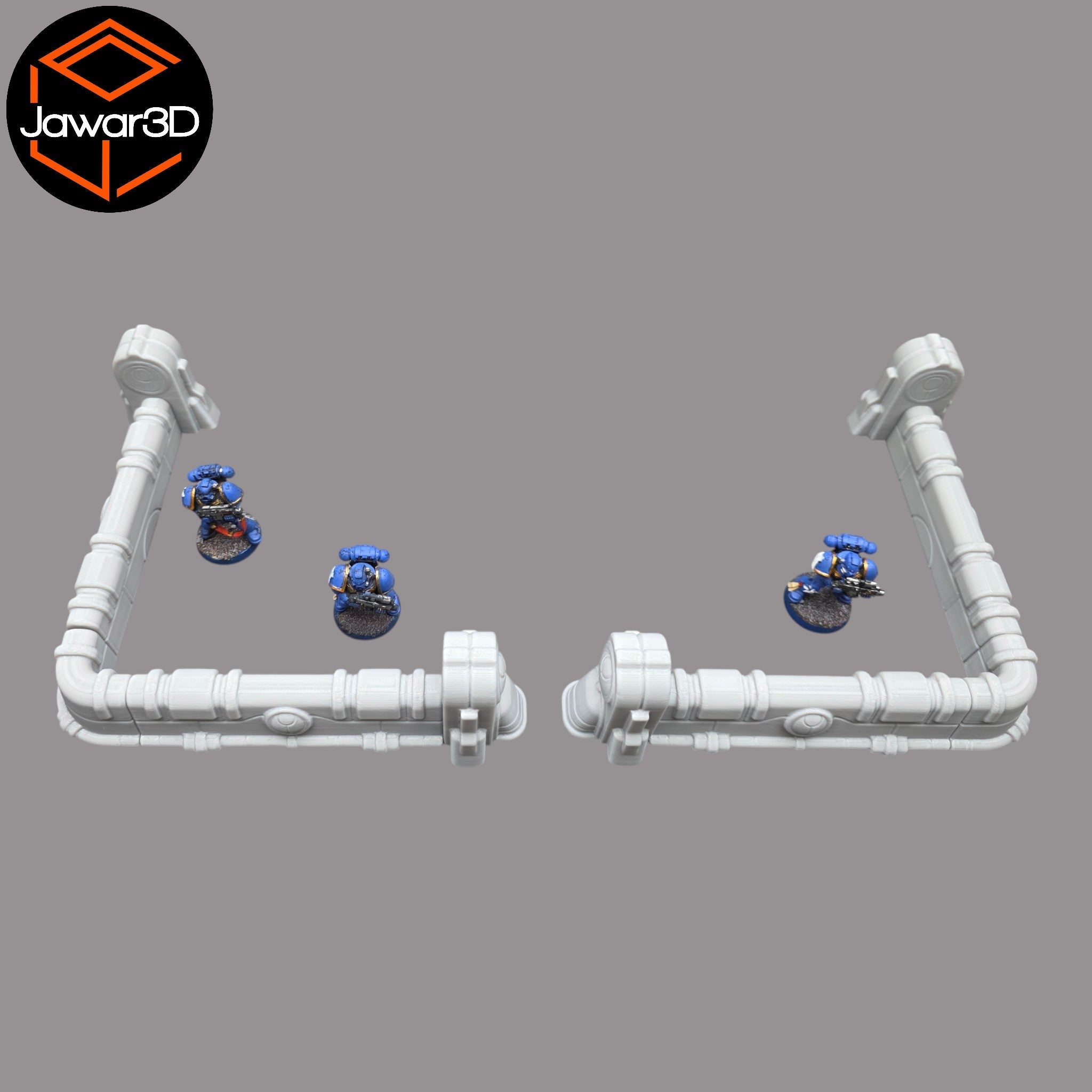 Ethereal Walls - 28mm Wargaming Scatter Terrain Scenery Tabletop Miniature