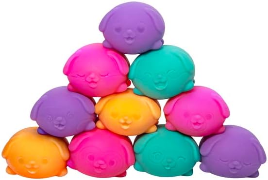 NeeDoh Teenie Funky Pup (3 Pack)