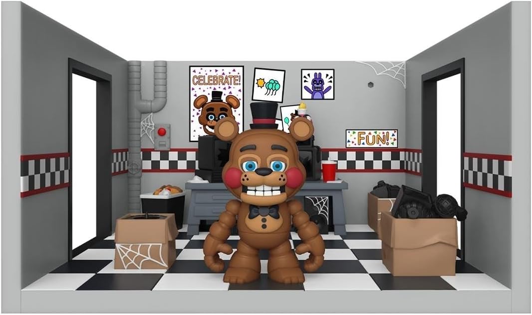 Funko Five Nights At Freddy's (FNAF) Snap: Playset - Security Room