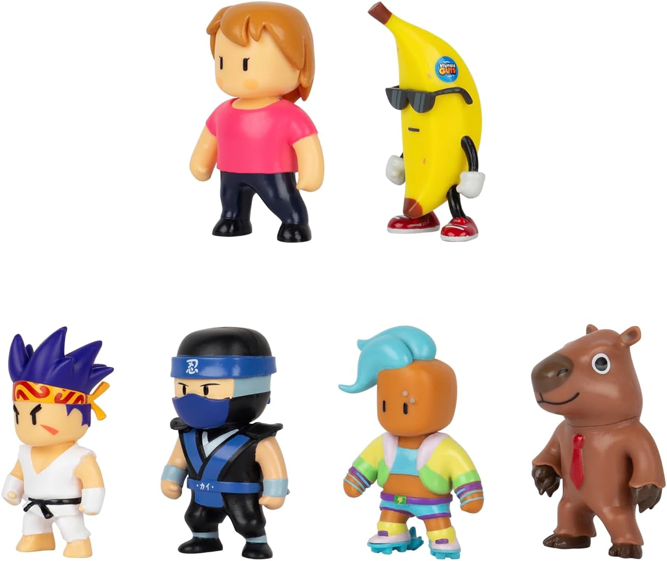 Stumble Guys 2" Collectable Figures 8-Pack Deluxe Box Version 1