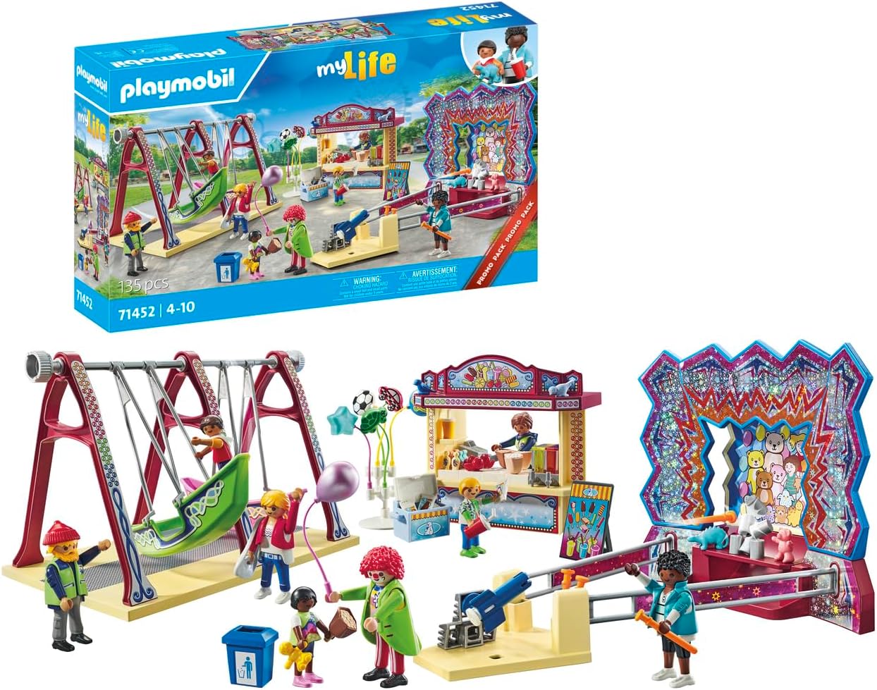 Playmobil 71452 My Life: Funfair Promo Pack