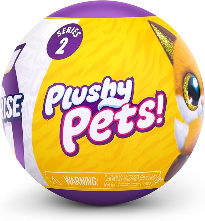 5 SURPRISE Plushy Pets Series 2