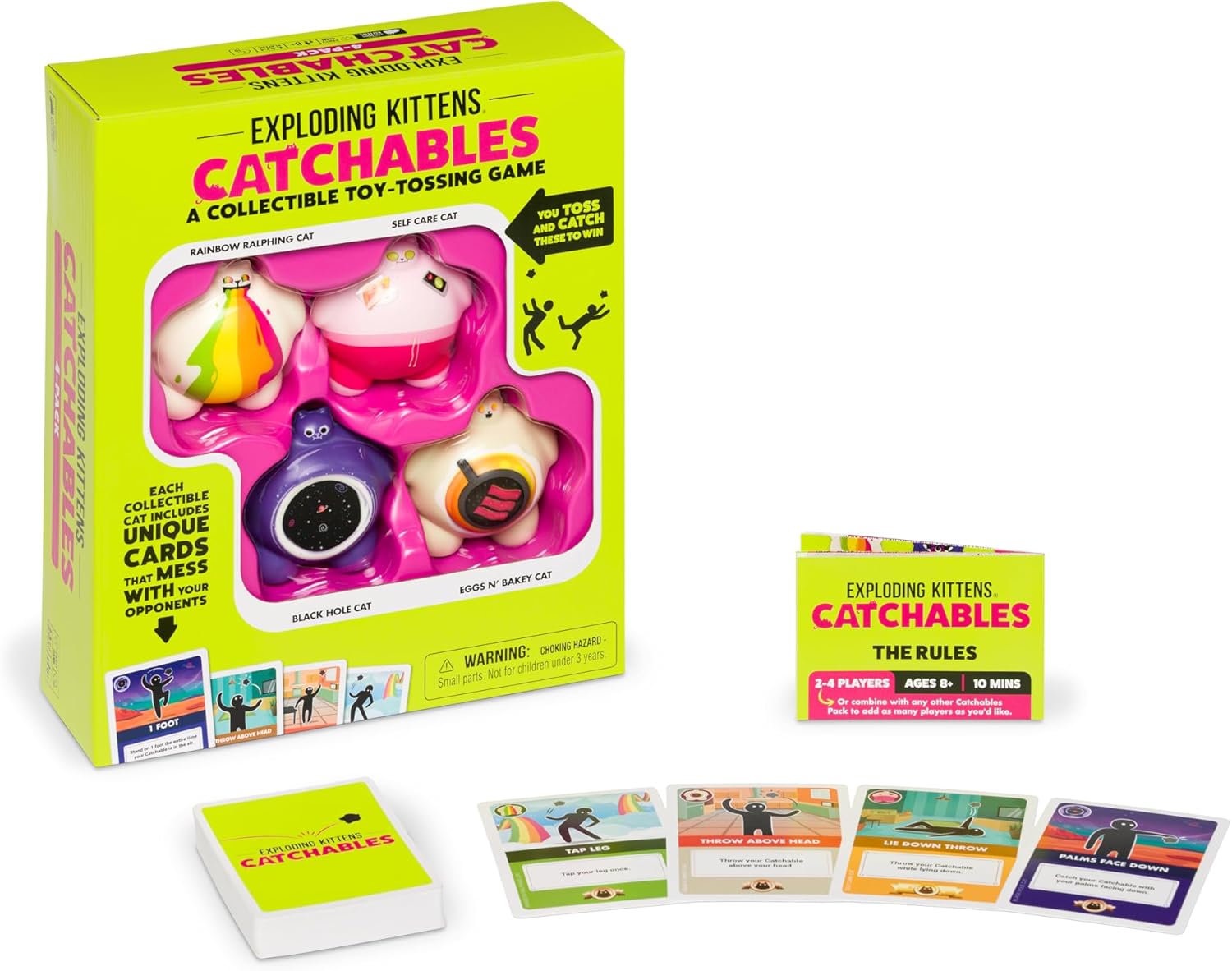 Exploding Kittens Catchables 4-Pack
