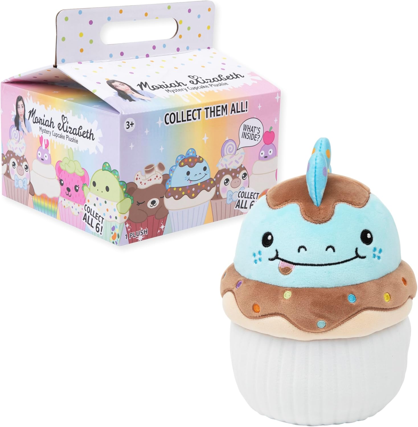 Moriah Elizabeth 6” Mini Mystery Plush – Cupcake Plush