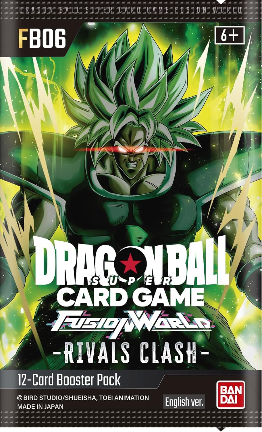 Dragon Ball Super CG: Fusion World 06 - Rivals Clash Booster Pack(FB06)