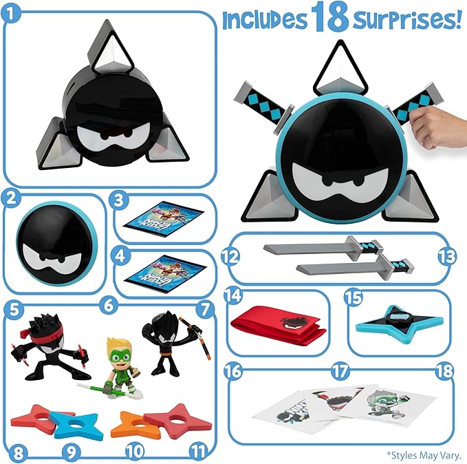 Ninja Kidz Mystery Warrior Pack