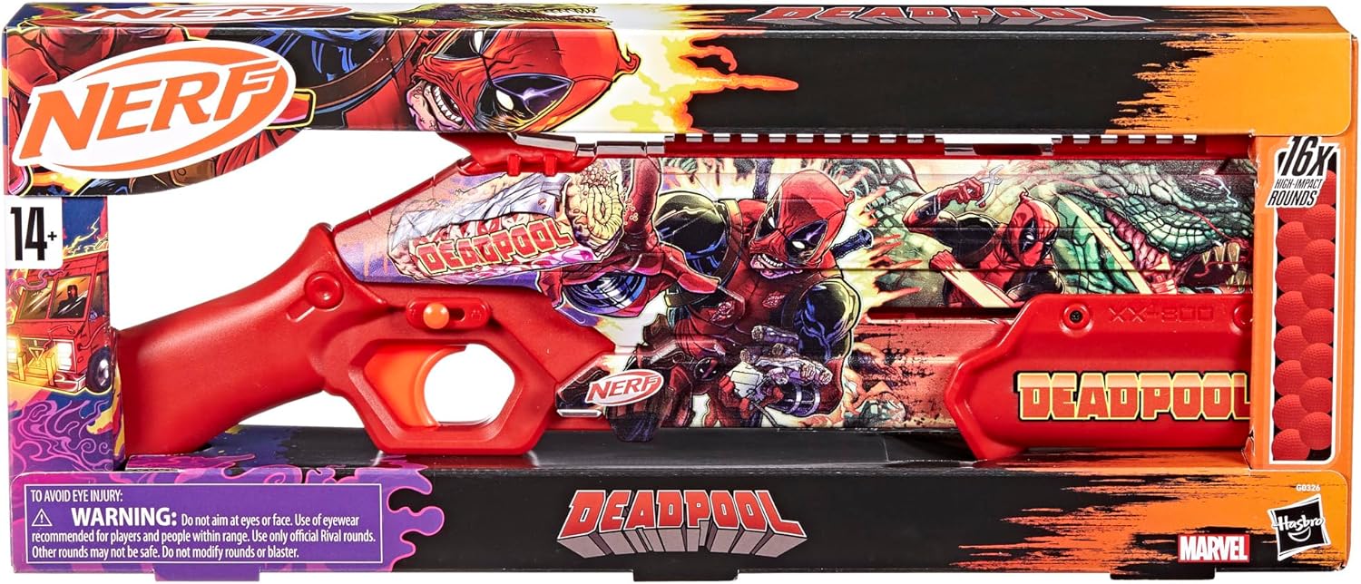 Nerf Marvel Deadpool Blaster