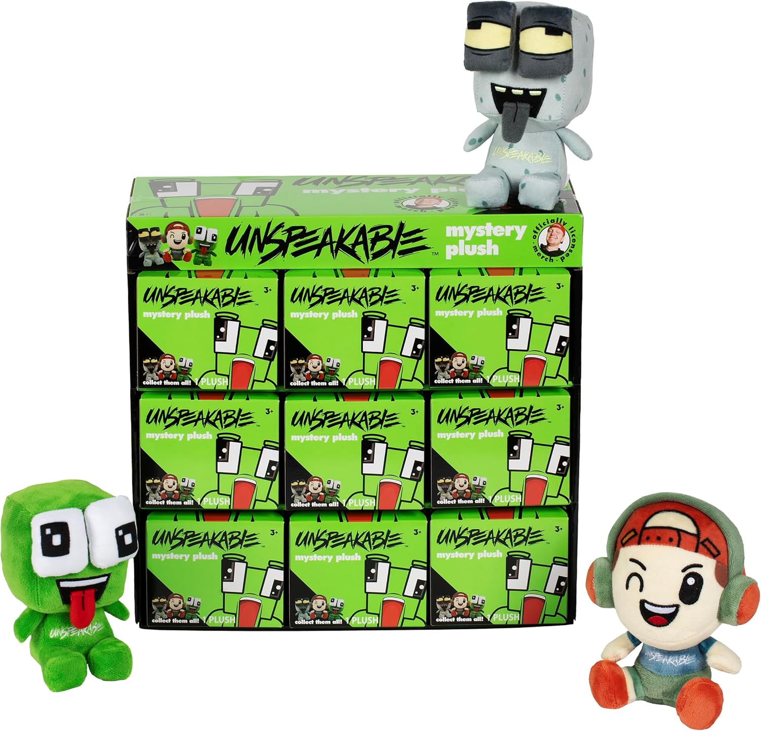 Unspeakable 6" Mini Mystery Plush, Series 1