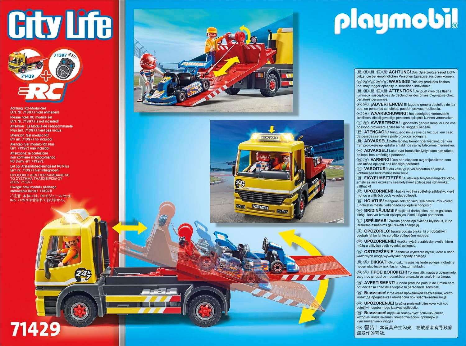 Playmobil 71429 City Life RC-Vehicles Towing Service