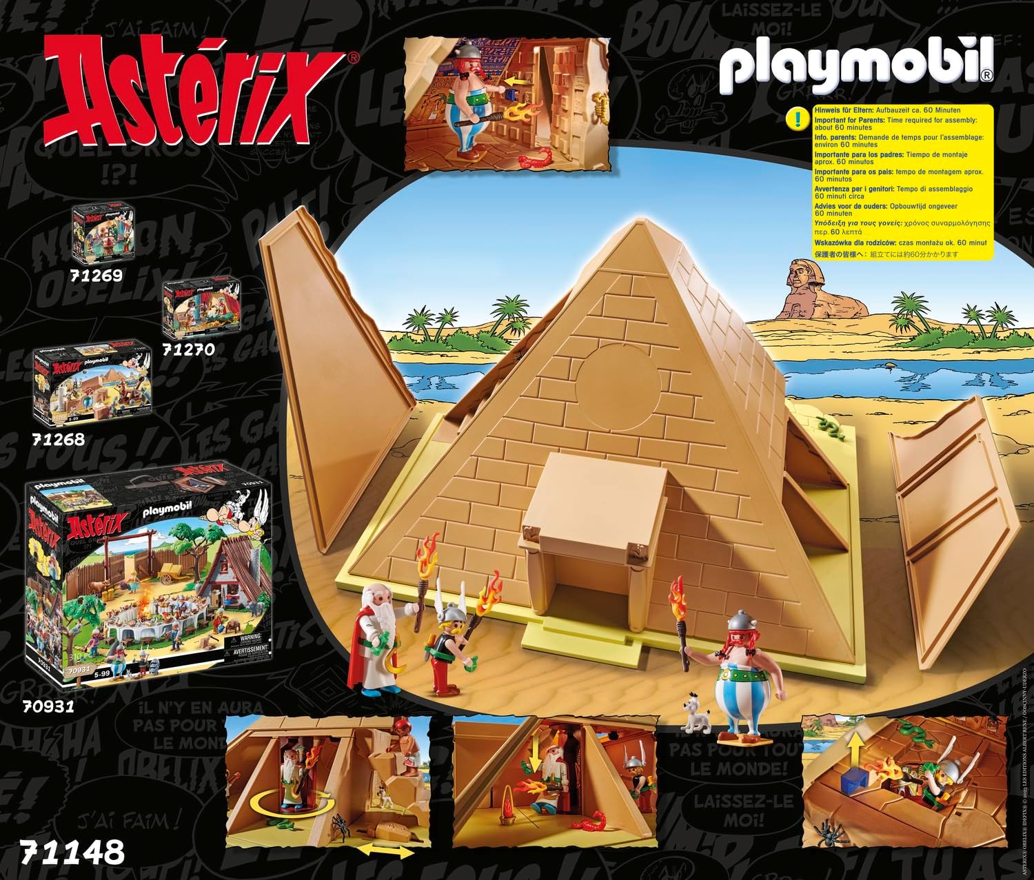 Playmobil 71148 Asterix: Pyramid of the Pharaoh