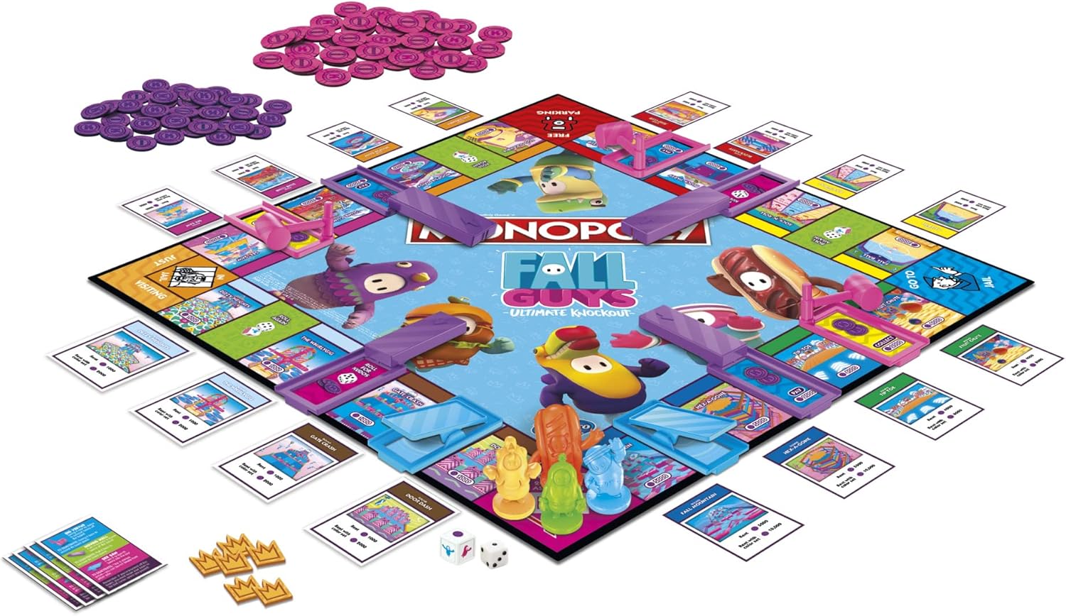 MONOPOLY Fall Guys Ultimate Knockout Edition