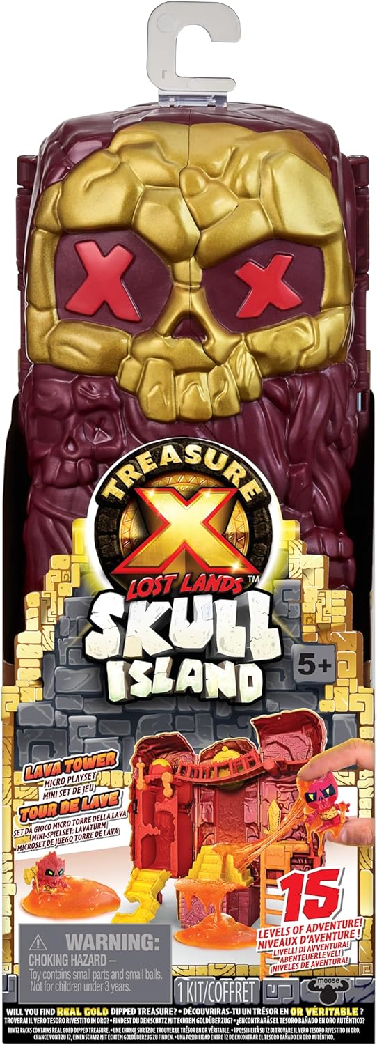 Treasure X Lost Lands Skull Island Series 1 Treasure Tower Pack