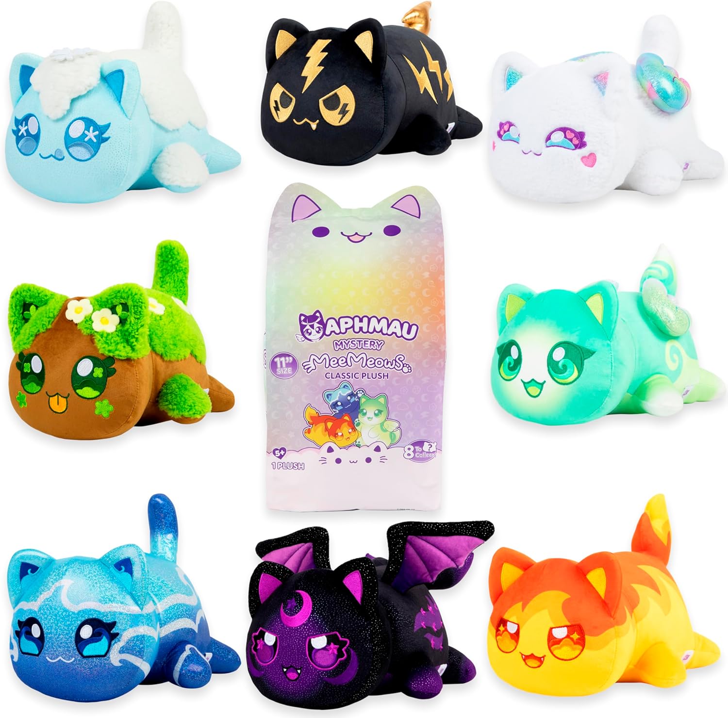 Aphmau MeeMeows 11” Classic Mystery Plush - Elemental