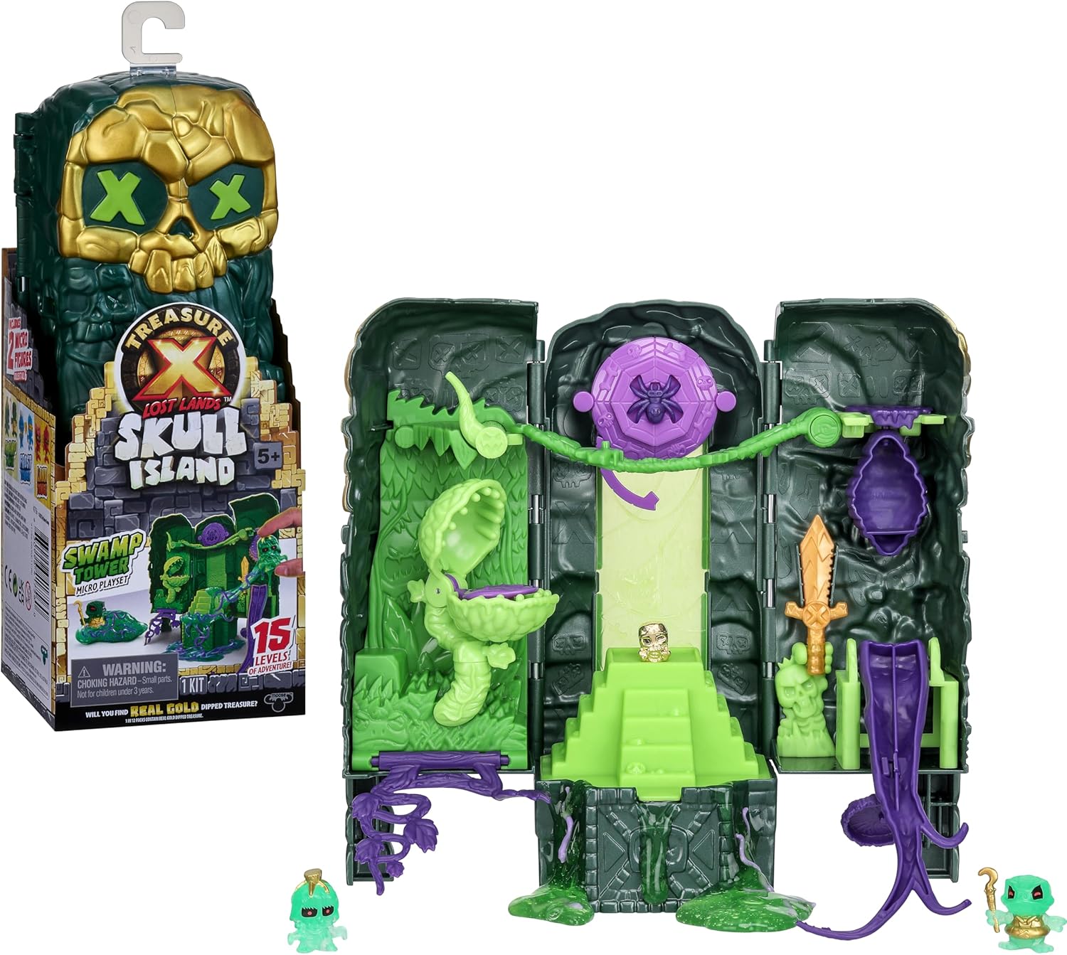 Treasure X Lost Lands Skull Island Series 1 Treasure Tower Pack