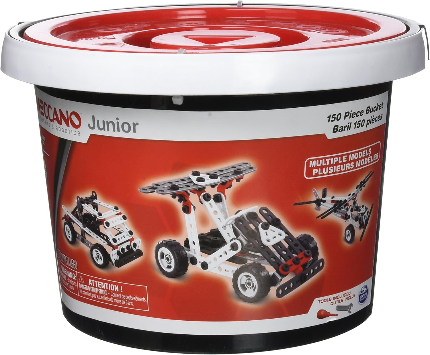 Meccano Bucket (150-Piece)