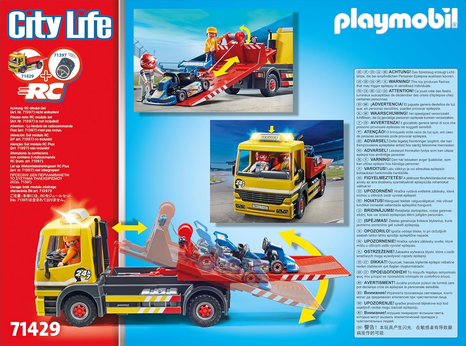 Playmobil 71429 City Life RC-Vehicles Towing Service