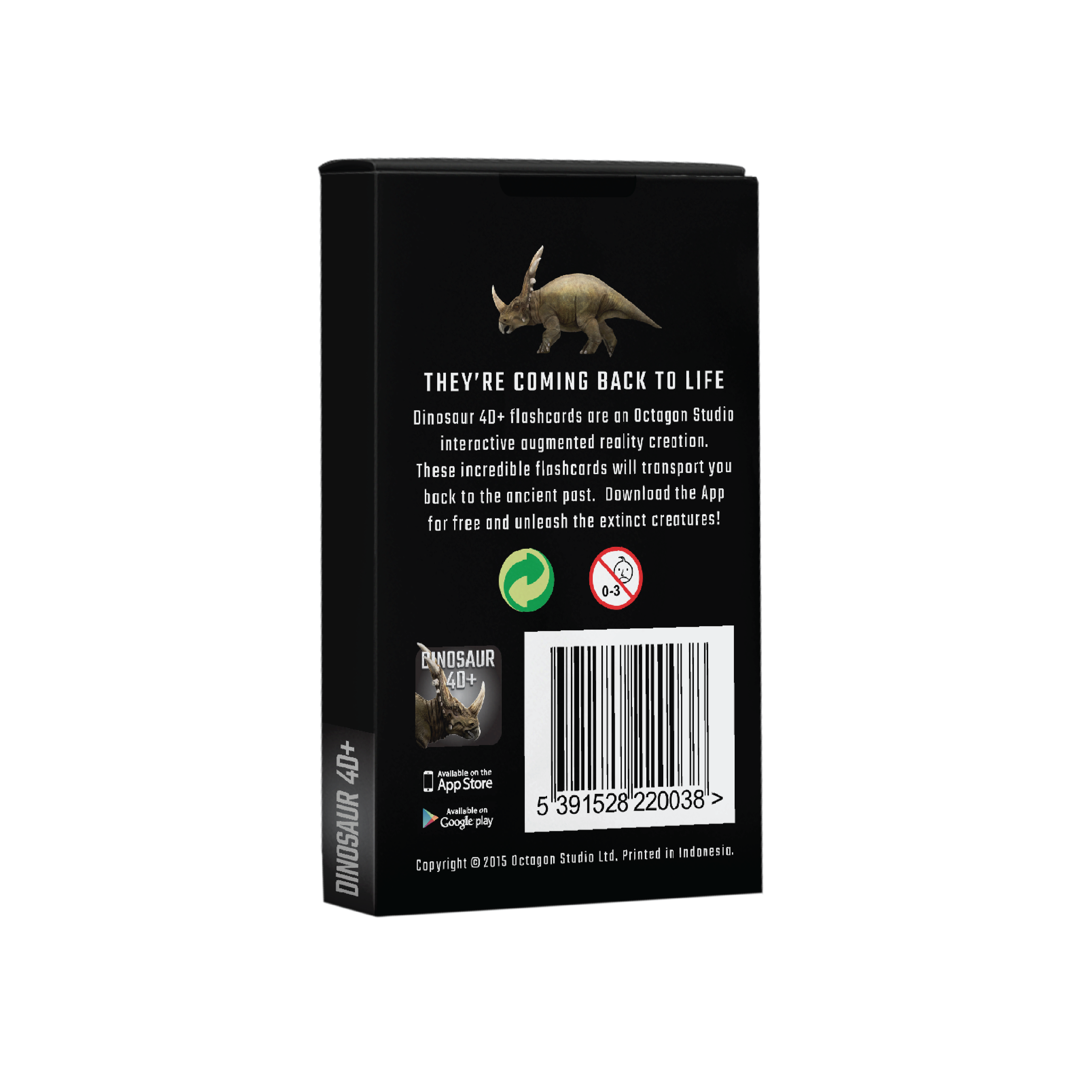 Dinosaur 4D+ Augmented Reality Cards