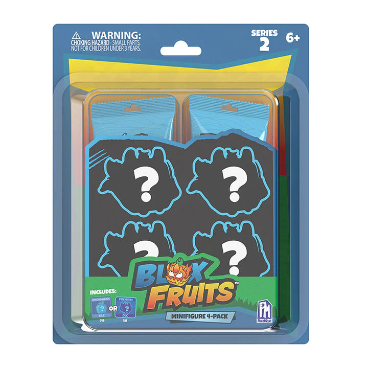 Blox Fruits Series 2 Collectable Mini Figure 4PK