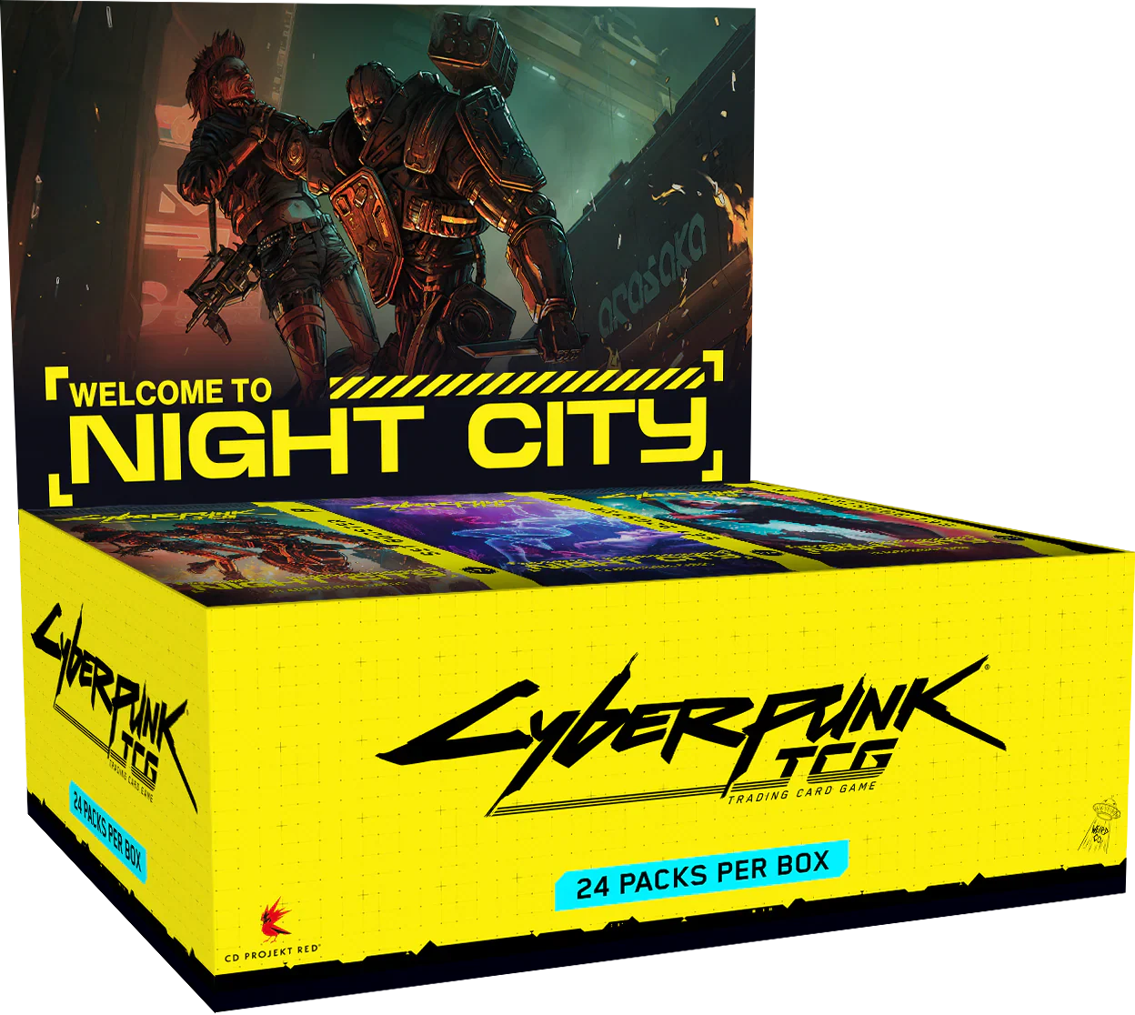 Cyberpunk TCG - Welcome to Night City Retail Booster Display