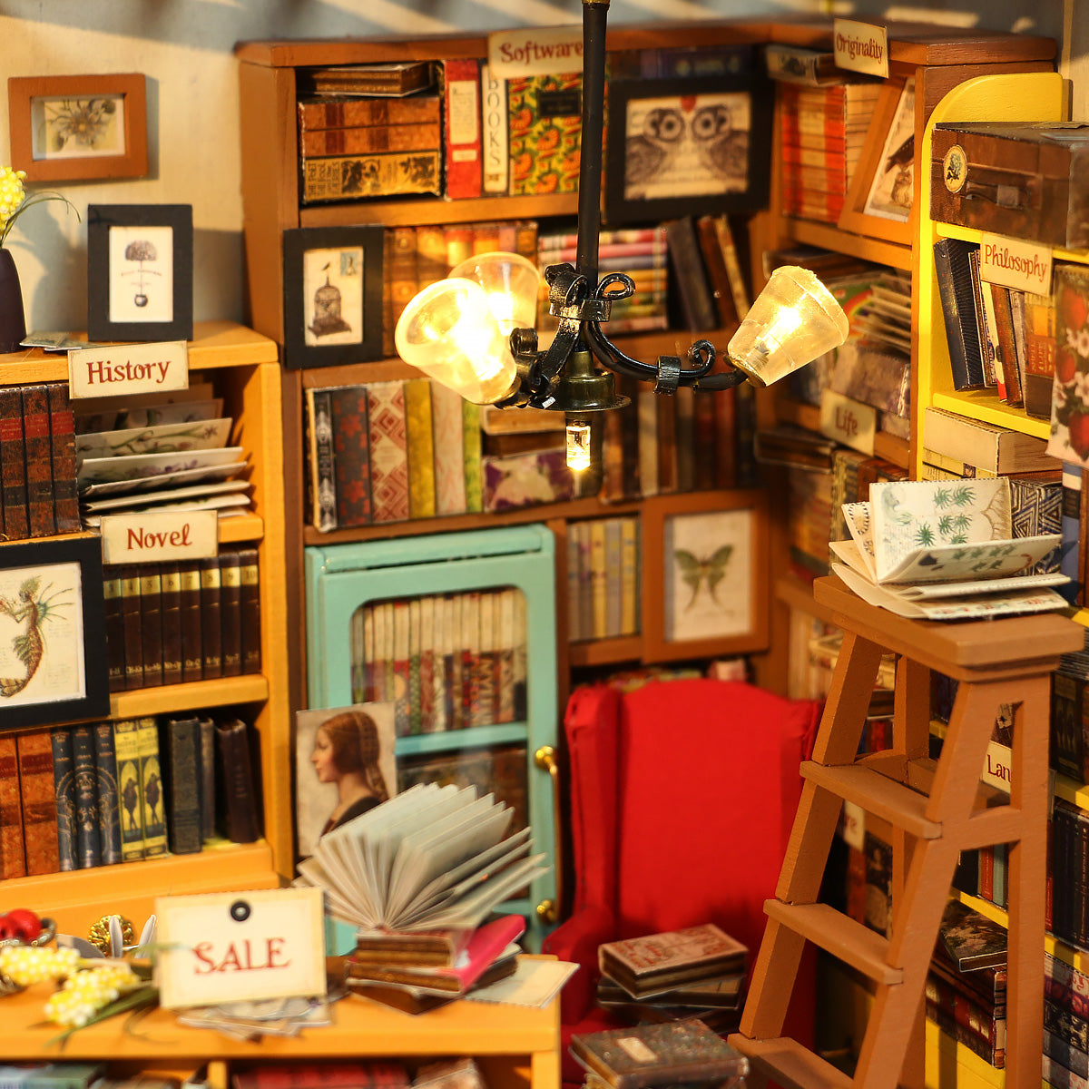 Sam’s Study 3D Wooden Puzzle