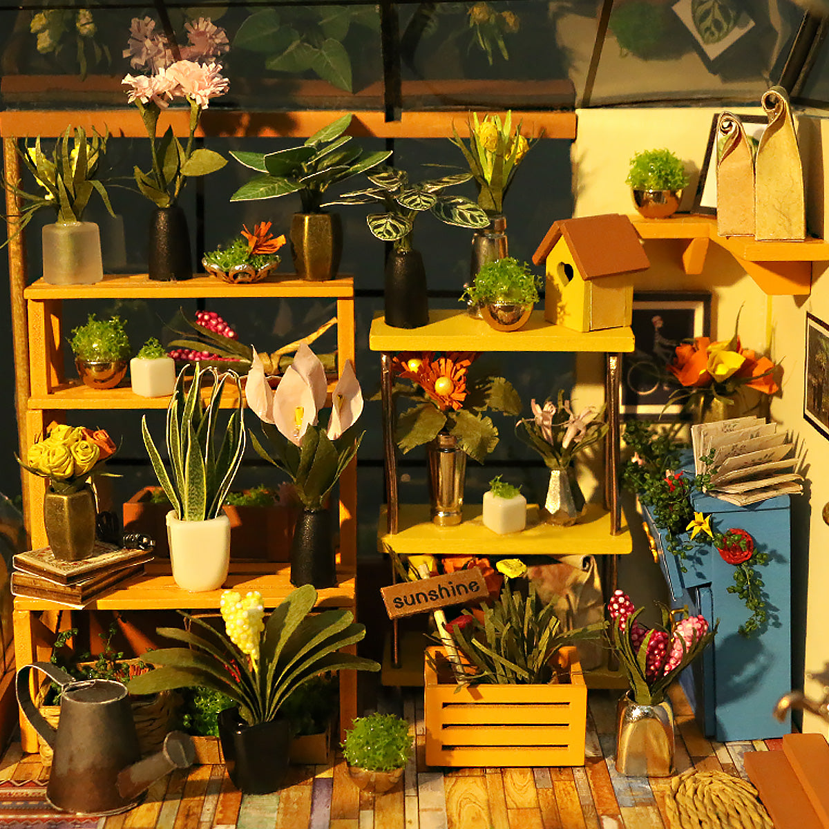 Cathy’s Flower House 3D Wooden Puzzle