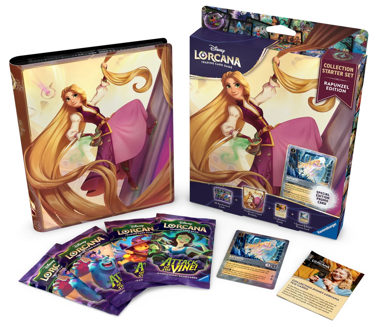 Disney Lorcana TCG - Set 13 Attack of the Vine - Collection Starter Set - Rapunzel