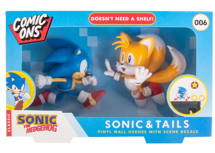 Fizz Creations Sonic The Hedgehog Comic Ons