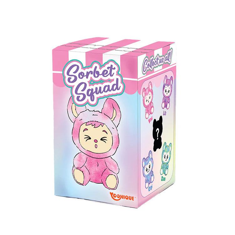 LaBabies Series 2 Sorbet Squad 4" Collectable Plush Keychain Blind Box
