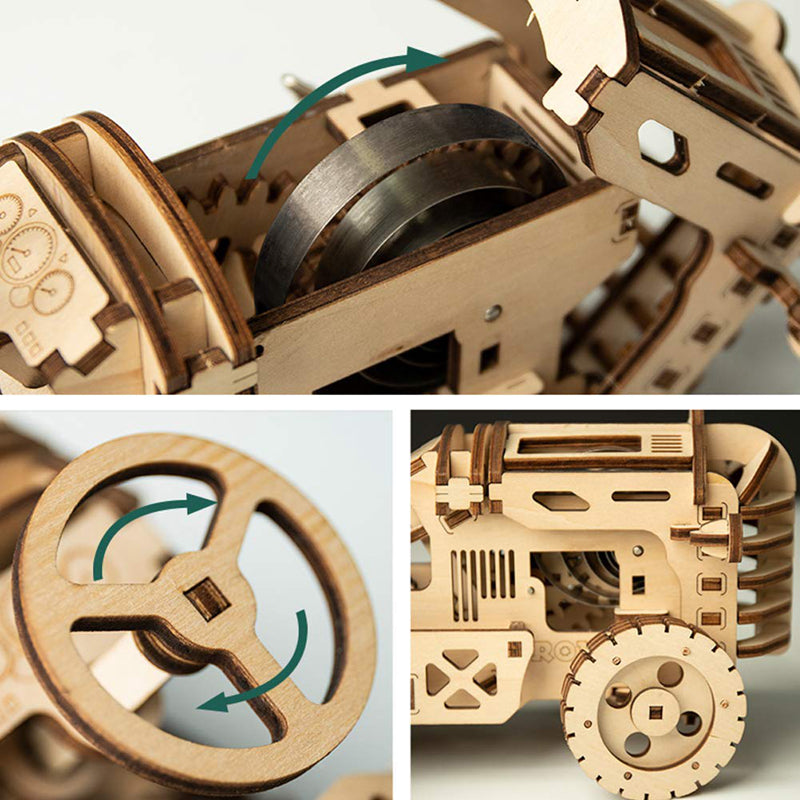 Tractor 3D Wooden Puzzle