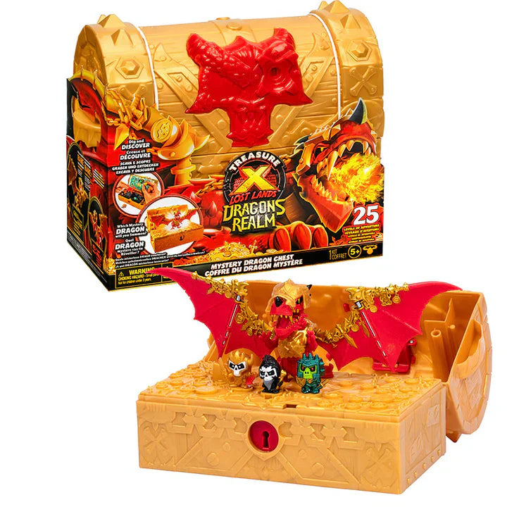 TREASURE X Lost Lands Dragon's Realm Mystery Treasure Chest