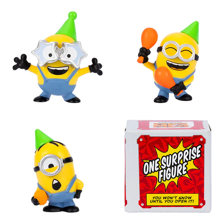 Despicable Me 4 2 Inch Collectible 4 Pack - Party Bus