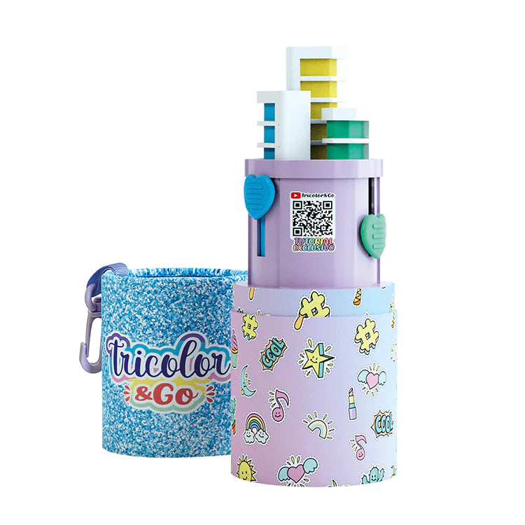 Shinetastic Tri-Color & Go - Hair Chalk In Tube