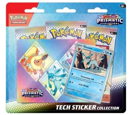 Prismatic evolutions Tech Sticker set Glaceon