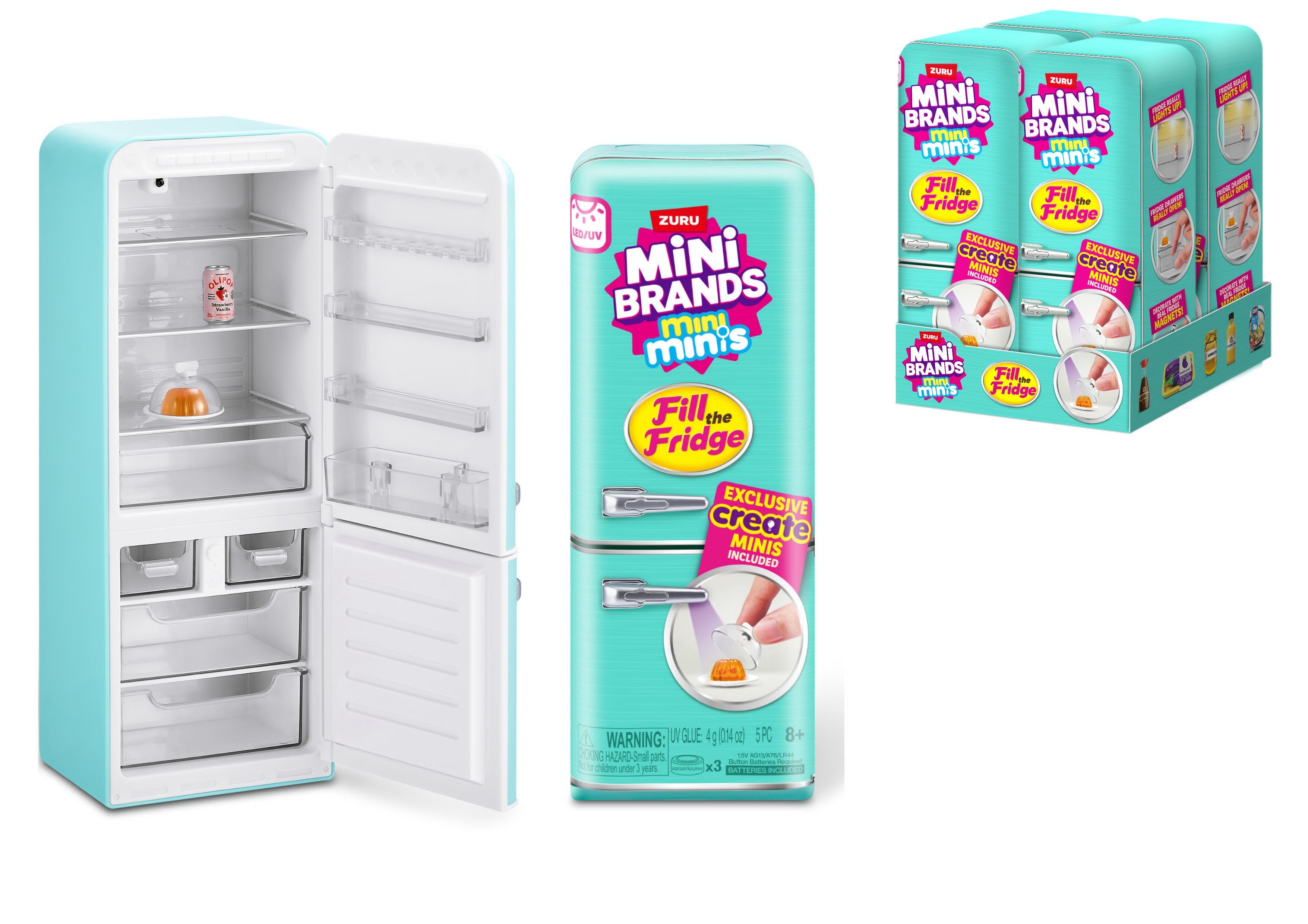 Mini Brands Fill The Fridge Playset S14