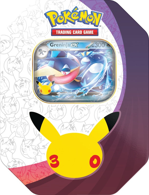 Pokémon TCG: ex Tin - Greninja - 30th Celebration
