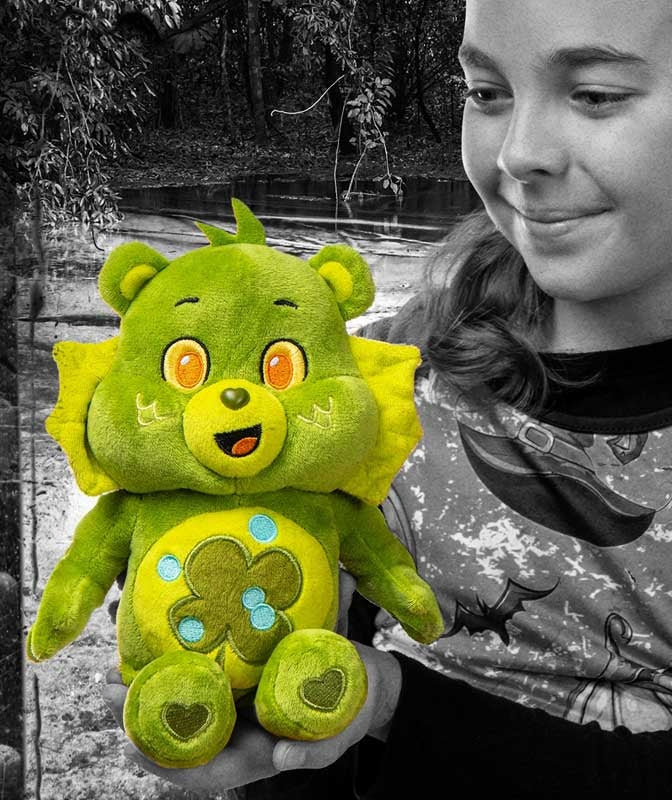 Care Bears 22cm Plush - Universal Monsters - Good Luck