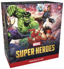 magic the gathering marvel superheroes pre release kit