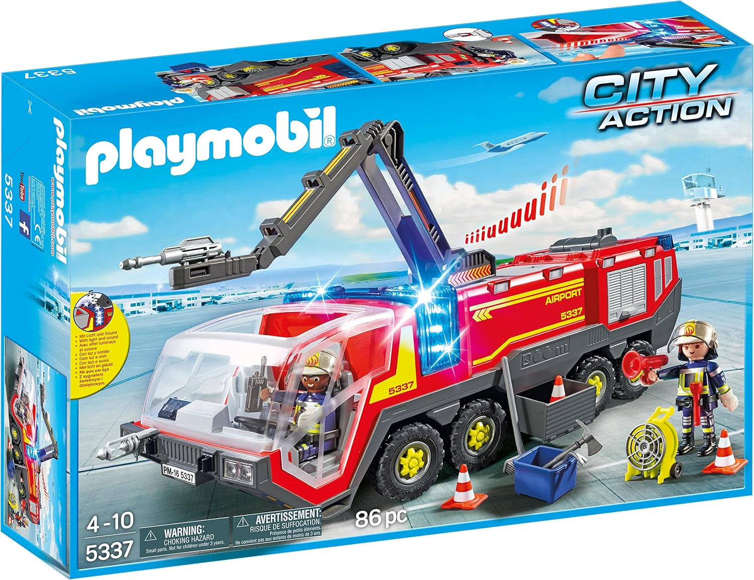 Playmobil City Action 5337 Airport Fire Engine