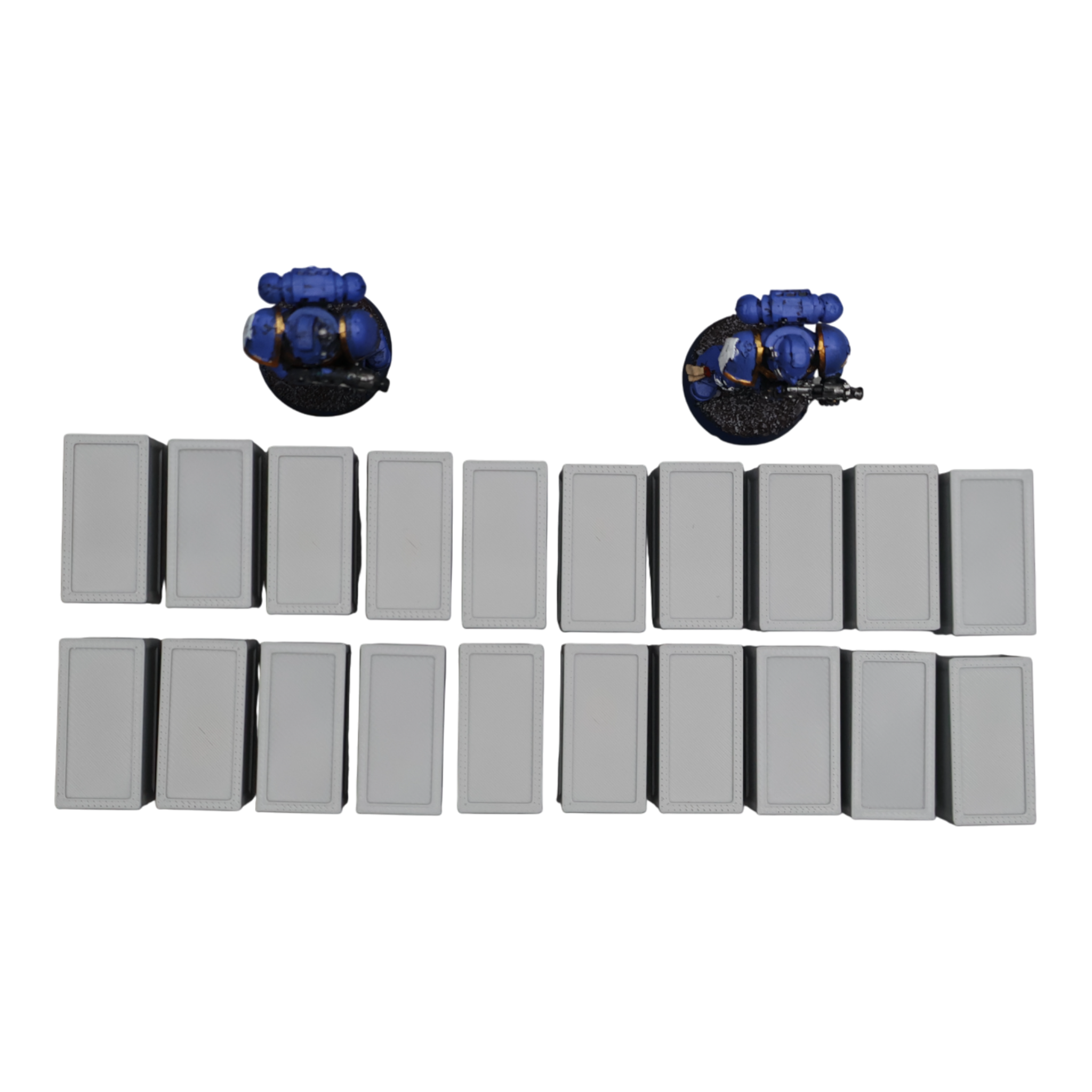 Crates x20 - 28mm Wargaming Scatter Terrain Scenery Tabletop Miniature