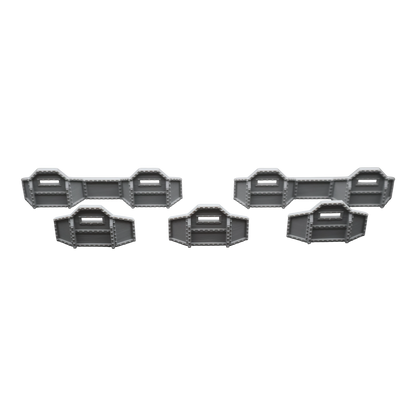 Barricade - 28mm Wargaming Scatter Terrain Scenery Tabletop Miniature