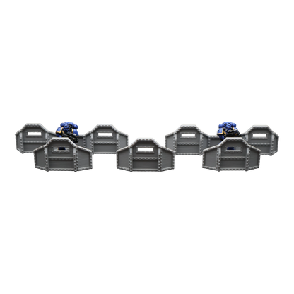 Barricade - 28mm Wargaming Scatter Terrain Scenery Tabletop Miniature