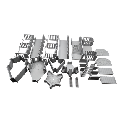 Base Set Collection - 28mm Wargaming Scatter Terrain Scenery Tabletop Miniature