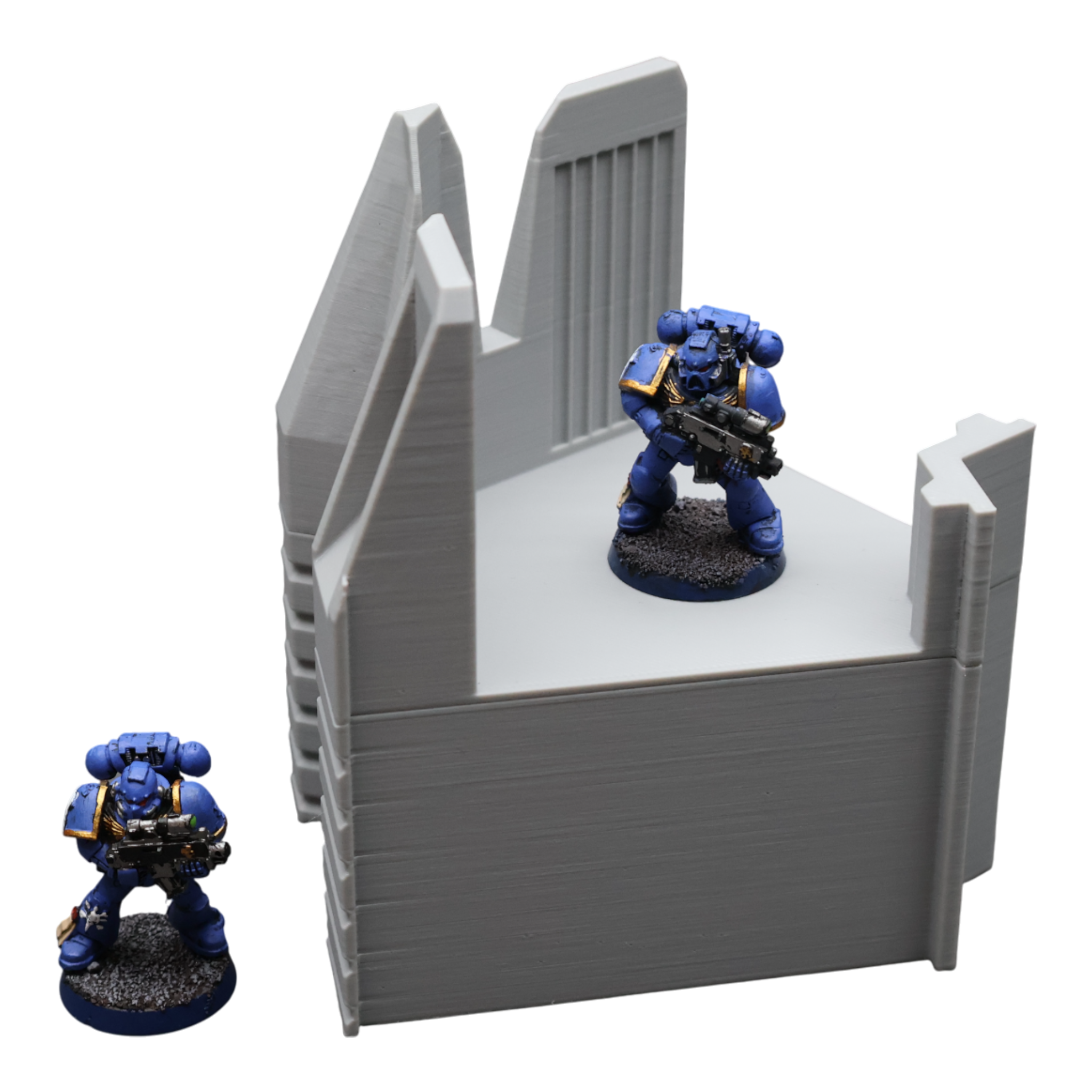 Base Corner - 28mm Wargaming Scatter Terrain Scenery Tabletop Miniature