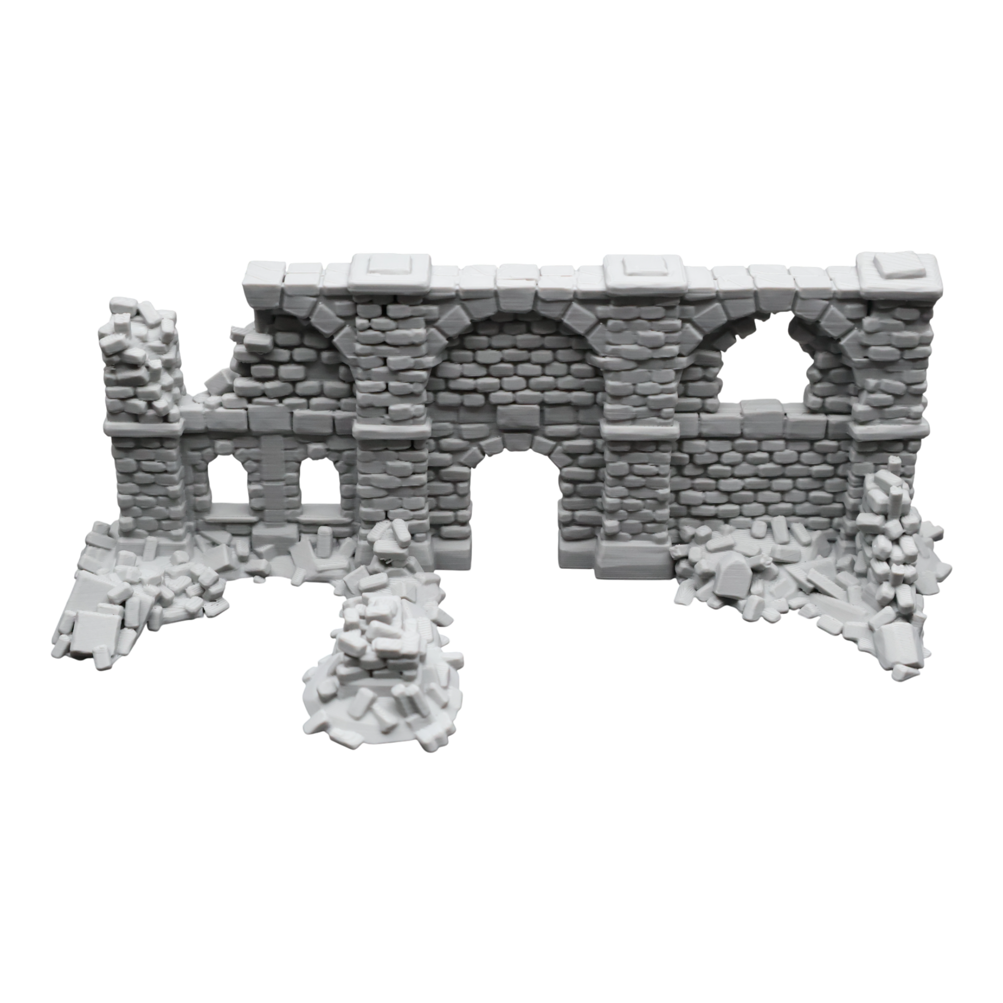 Crumbling Ruins #9 - 28mm Wargaming Scatter Terrain Scenery Tabletop Miniature