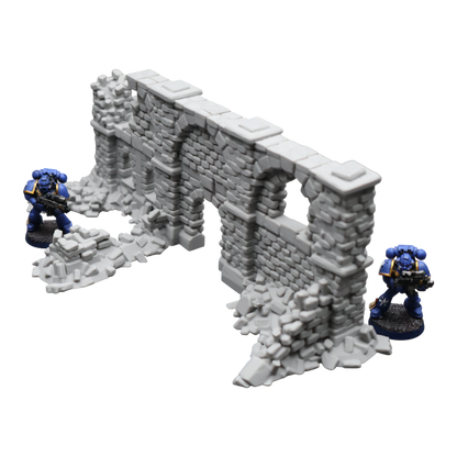 Crumbling Ruins #9 - 28mm Wargaming Scatter Terrain Scenery Tabletop Miniature